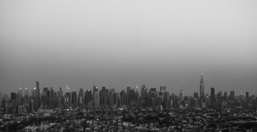 New York B&W Panoramic